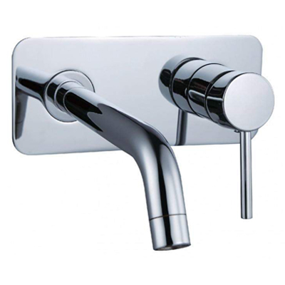  Single Lever Wall Mounted Basin Mixer Assembly